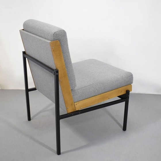 Image 1 of Set van 4 verwijderbare vintage lounge stoelen, 1960