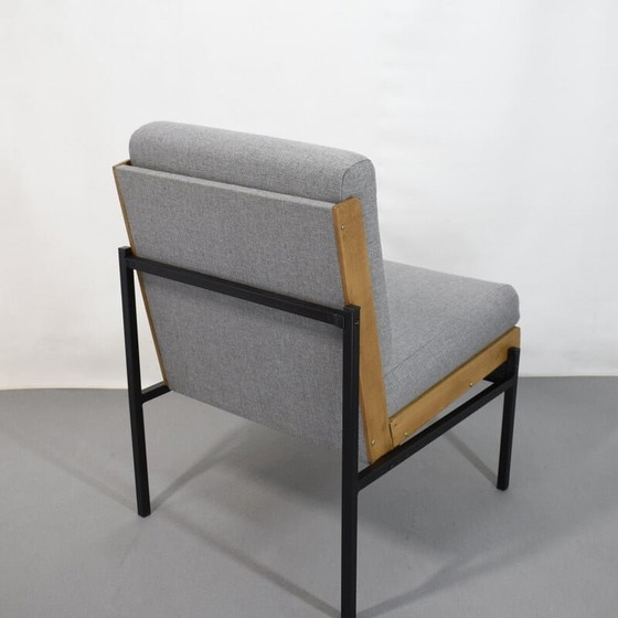 Image 1 of Set van 4 verwijderbare vintage lounge stoelen, 1960
