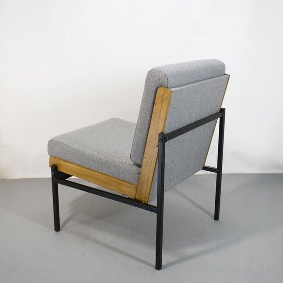 Image 1 of Set van 4 verwijderbare vintage lounge stoelen, 1960