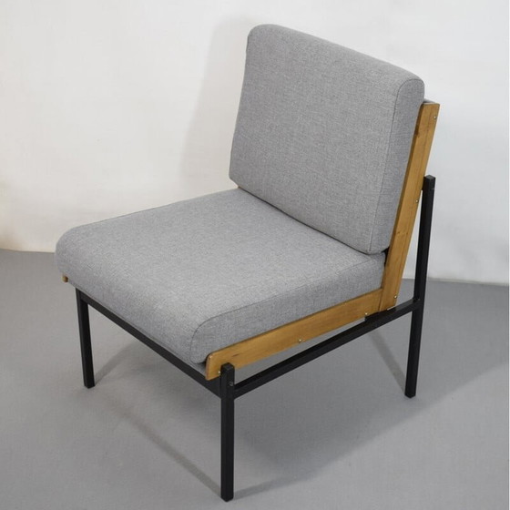 Image 1 of Set van 4 verwijderbare vintage lounge stoelen, 1960