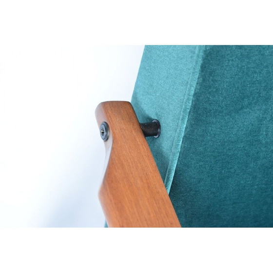 Image 1 of Vintage fluwelen fauteuil 1970