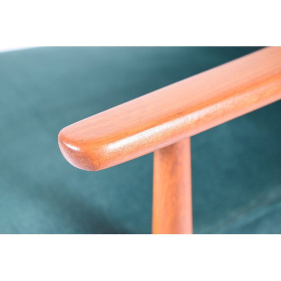 Image 1 of Vintage fluwelen fauteuil 1970