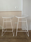 2x Pastoe Cees braakman wire KM06 kruk
