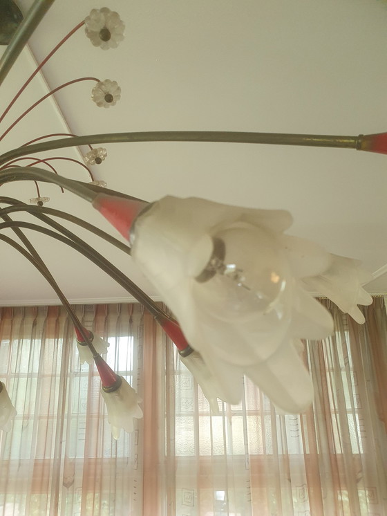 Image 1 of Grote Design Vintage Hanglamp Jaren 50/60