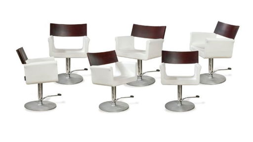 6x Philippe Starck draaifauteuils