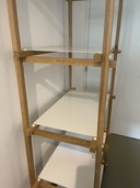 Hay Woody Column High stellingkast naturel-wit