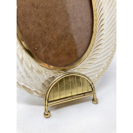 Image 1 of Vintage handgeblazen Murano glazen frame