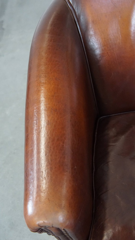 Image 1 of Vintage Schapenleren Clubfauteuil 