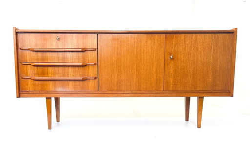 Vintage teakhouten sideboard