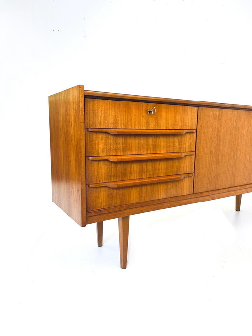 Vintage teakhouten sideboard