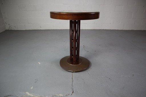 Pedestal Table By Josef Hoffmann And Executed By J.&J. Kohn, Vienna 1908