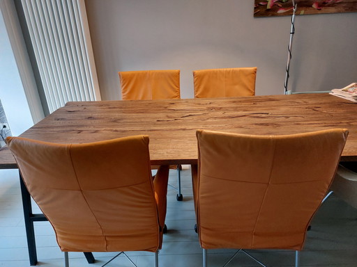 Set Van 4 Montis Charly eetkamerstoelen