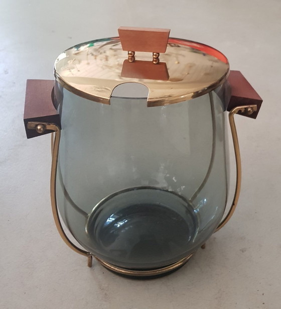 Image 1 of 10X kristallen glazen kom set, 1960S