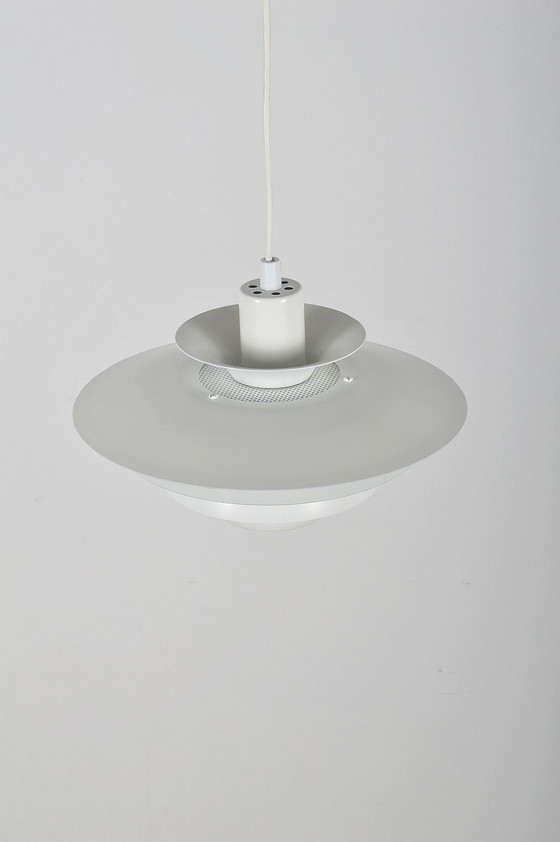 Image 1 of Deense hanglamp 'Alexia' van Jeka Metaltryk, jaren '80