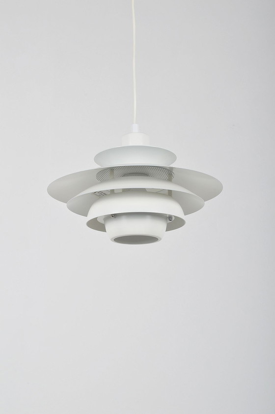 Image 1 of Deense hanglamp 'Alexia' van Jeka Metaltryk, jaren '80