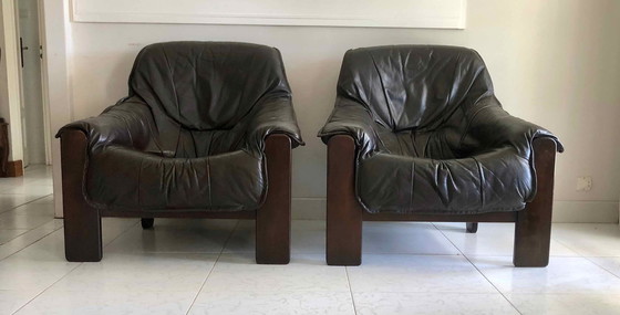 Image 1 of Lafer Percifal Stijl Sofa En Fauteuils 1960-70