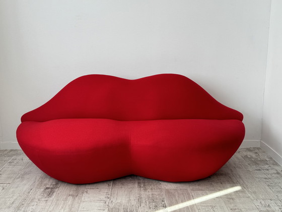 Image 1 of Vintage Pop-art Lippen Sofa | 1970