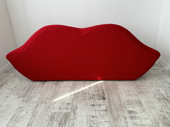 Image 1 of Vintage Pop-art Lippen Sofa | 1970