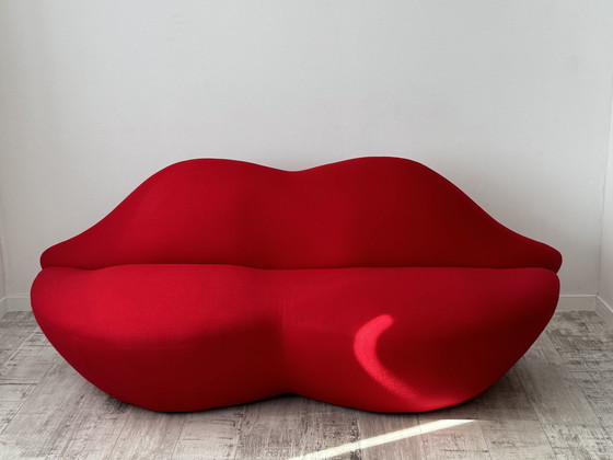 Image 1 of Vintage Pop-art Lippen Sofa | 1970