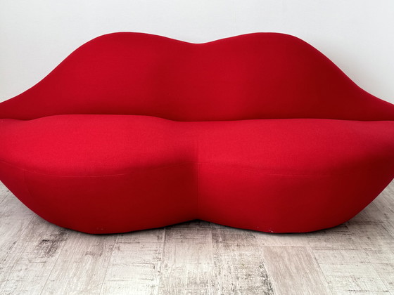 Image 1 of Vintage Pop-art Lippen Sofa | 1970