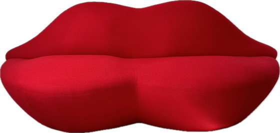 Image 1 of Vintage Pop-art Lippen Sofa | 1970