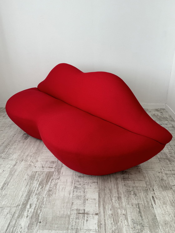 Image 1 of Vintage Pop-art Lippen Sofa | 1970