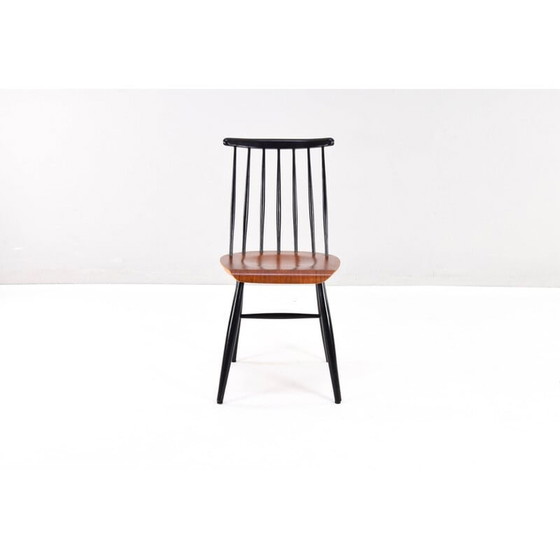 Image 1 of Set van 4 mid century Scandinavische Fanett eetkamerstoelen van Ilmari Tapiovaara