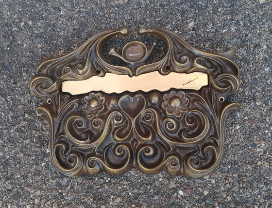 Image 1 of Bio-Barok Colani Messing Brievenbusgleuf Toccata Voor Brabantia Art Line