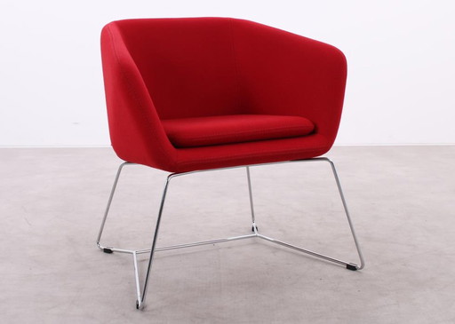 Casprini Parri Mamy fauteuil rood