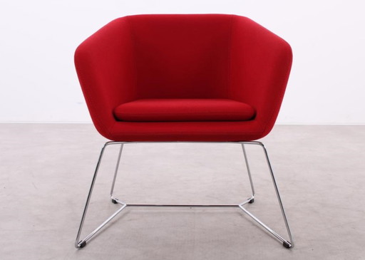 Casprini Parri Mamy fauteuil rood