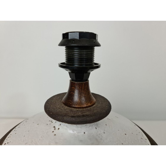 Image 1 of Vintage geglazuurde keramische lamp, 1970