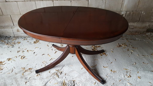 Mahonie Eetkamer Tafel