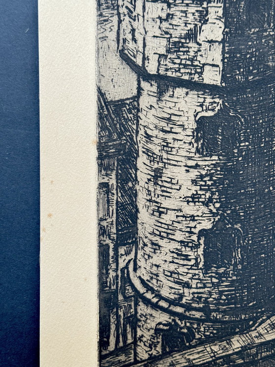 Image 1 of Jules Van De Leene (1887-1962) - "Huy" Épreuve D'Artiste