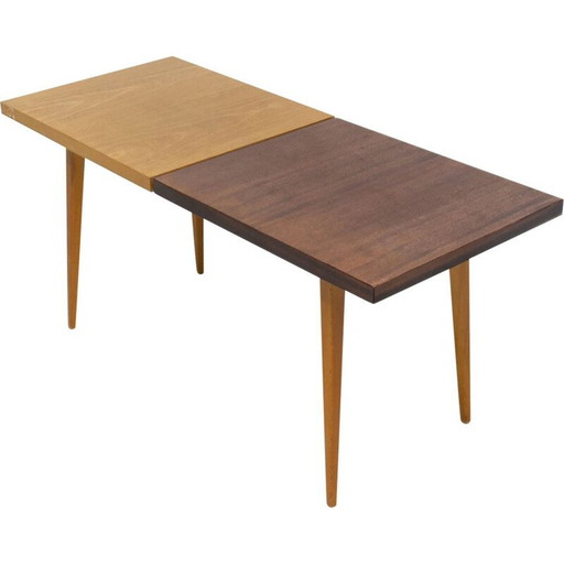 Vintage salontafel van het bedrijf Jitona, Tsjechoslowakije 1970