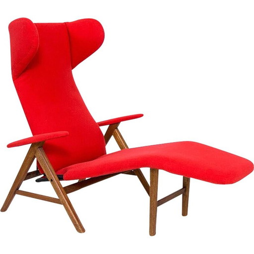 Deense vintage lounge stoel van Henry W. Klein voor Bramin