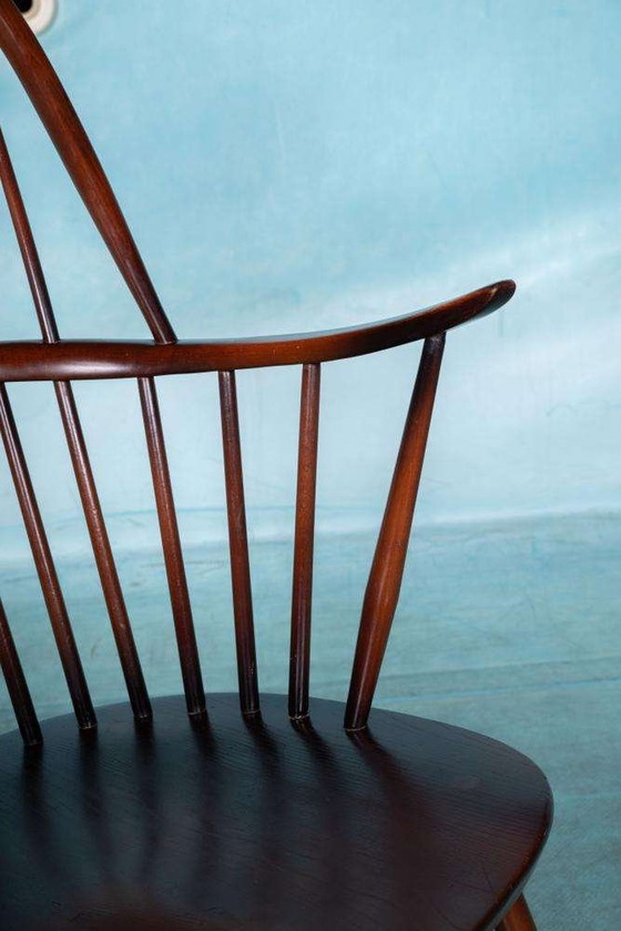 Image 1 of Ercol Fireside Chair model 472 jaren 60 beukenhout