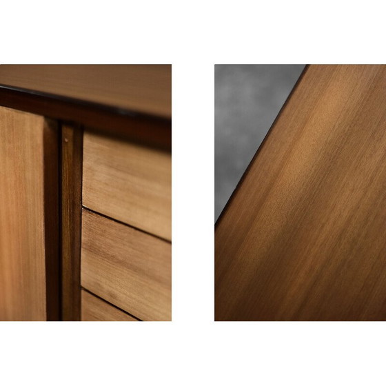 Image 1 of Vintage dressoir in exotisch hout, Denemarken 1970