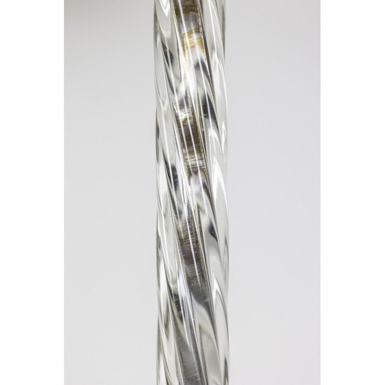 Image 1 of Vintage vloerlamp in glas en verguld metaal van Maison Baguès, Frankrijk 1950