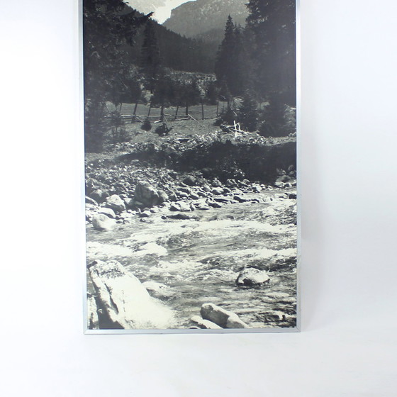 Image 1 of Enorme muurkunstfoto, Tsjecho-Slowakije 1970S