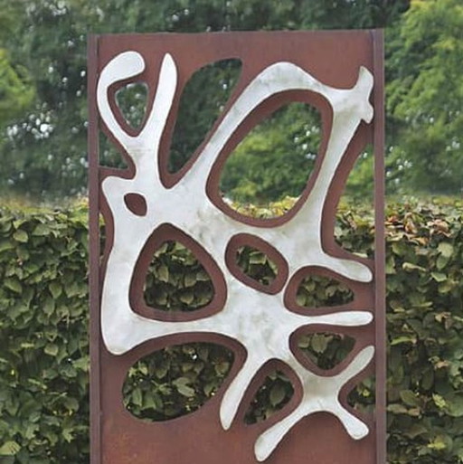 Steel Garden Wall - "Pond 1" 