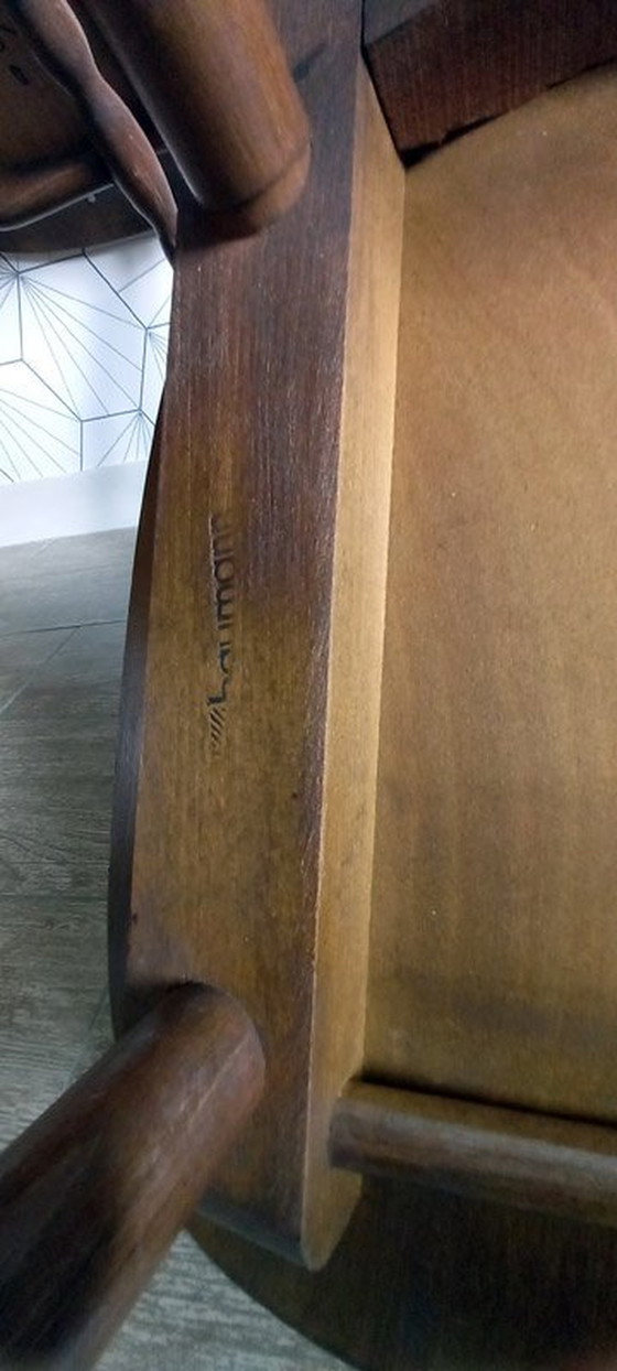 Image 1 of Set van 4 vintage stoelen gesigneerd Baumann