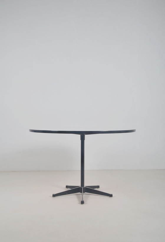 Image 1 of Eames eettafel en 5 stoelen van George Nelson voor Herman Miller, jaren '60