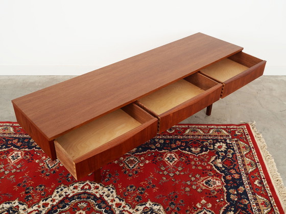 Image 1 of Teakhouten lowboard, Deens ontwerp, 1970S, Productie: Denemarken