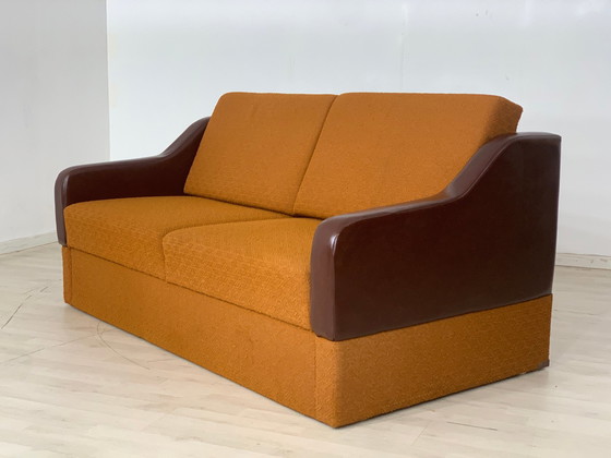 Image 1 of 60s sofa slaapbank daybed vintage