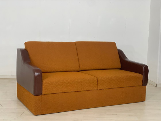 Image 1 of 60s sofa slaapbank daybed vintage