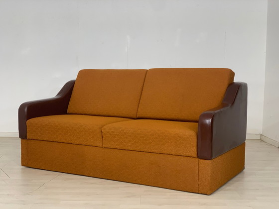 Image 1 of 60s sofa slaapbank daybed vintage