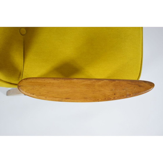 Image 1 of Vintage fauteuil 366, geel 1960