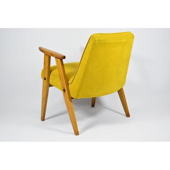 Image 1 of Vintage fauteuil 366, geel 1960