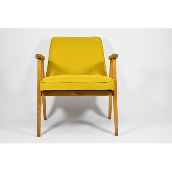 Image 1 of Vintage fauteuil 366, geel 1960