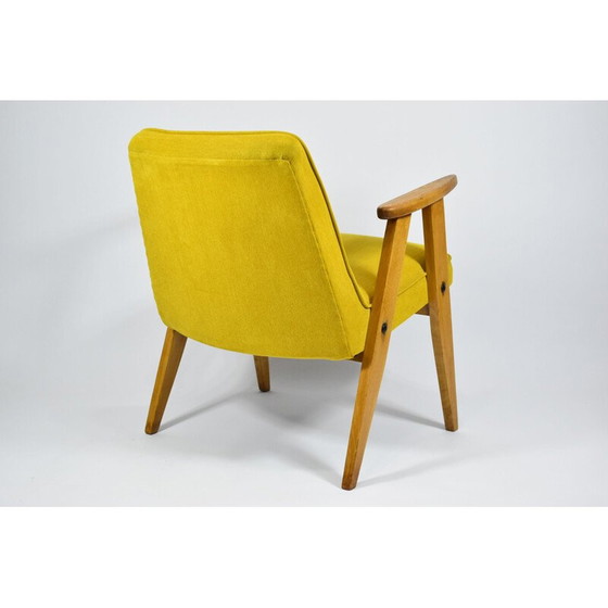 Image 1 of Vintage fauteuil 366, geel 1960